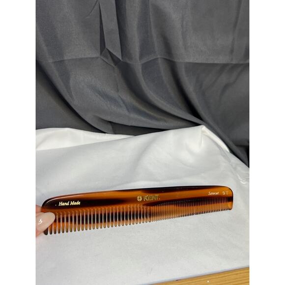Kent 9T Graphite Fine Tooth and Wide Tooth Detangler Comb - Large Vintage! - Picture 1 of 5